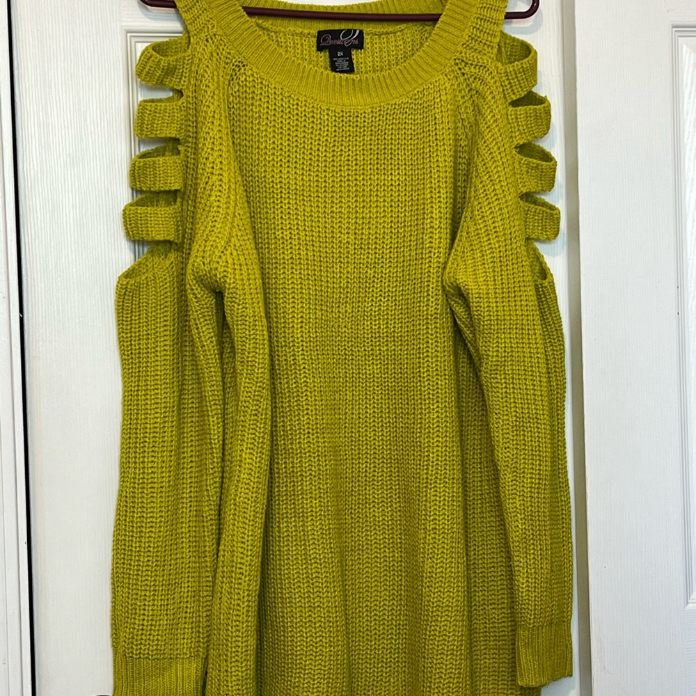 Lime Green sweater. 2x Large